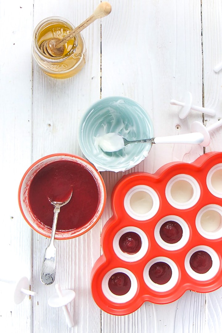 spread of making baby food.