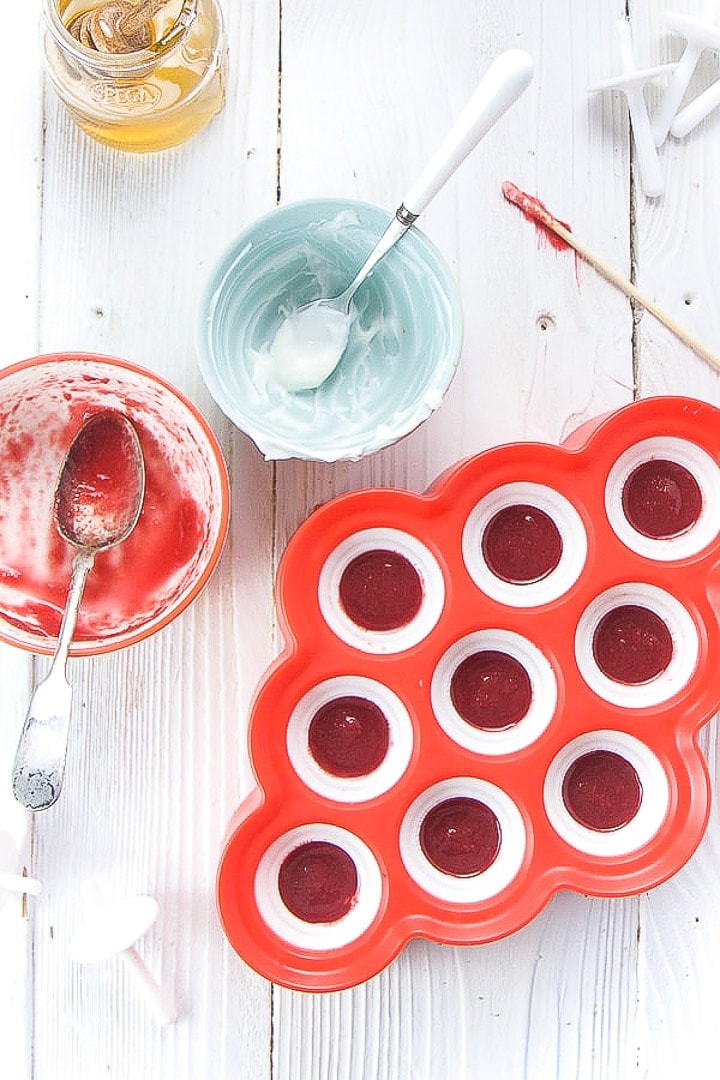 spread of making baby food.