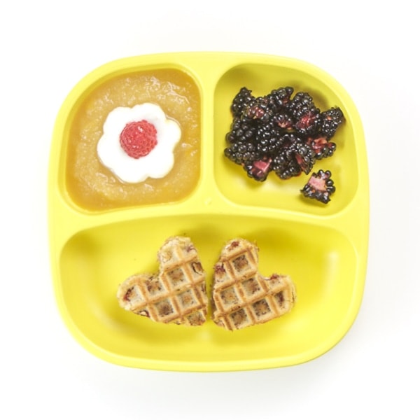toddler breakfast plate with easy ideas