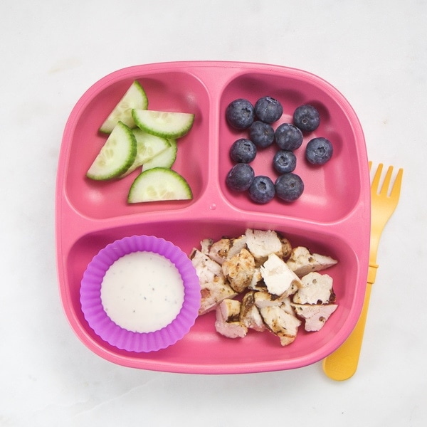 toddler dinner - leftovers