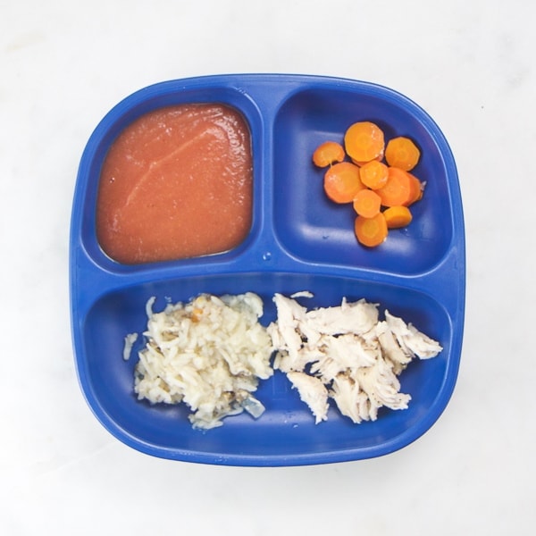 toddler dinner and how I serve soup to kids