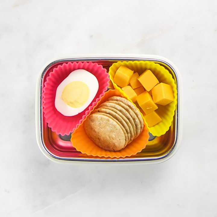 bento packed with a healthy toddler and kid snack.