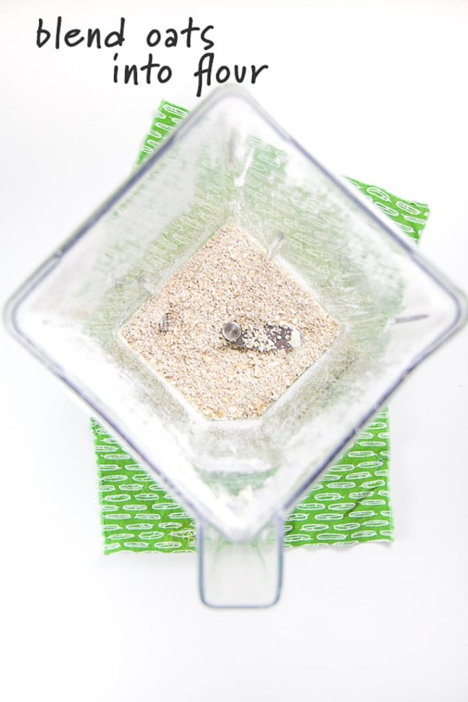 blender with oats