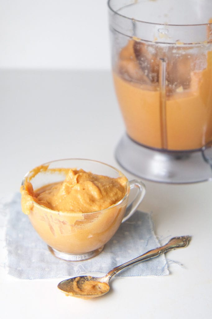 Fall puree is ready to serve.