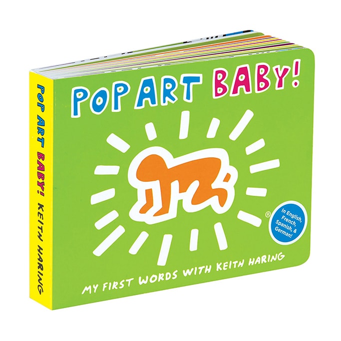 Best Art Books for Baby and Toddler with Pop Art Baby book.
