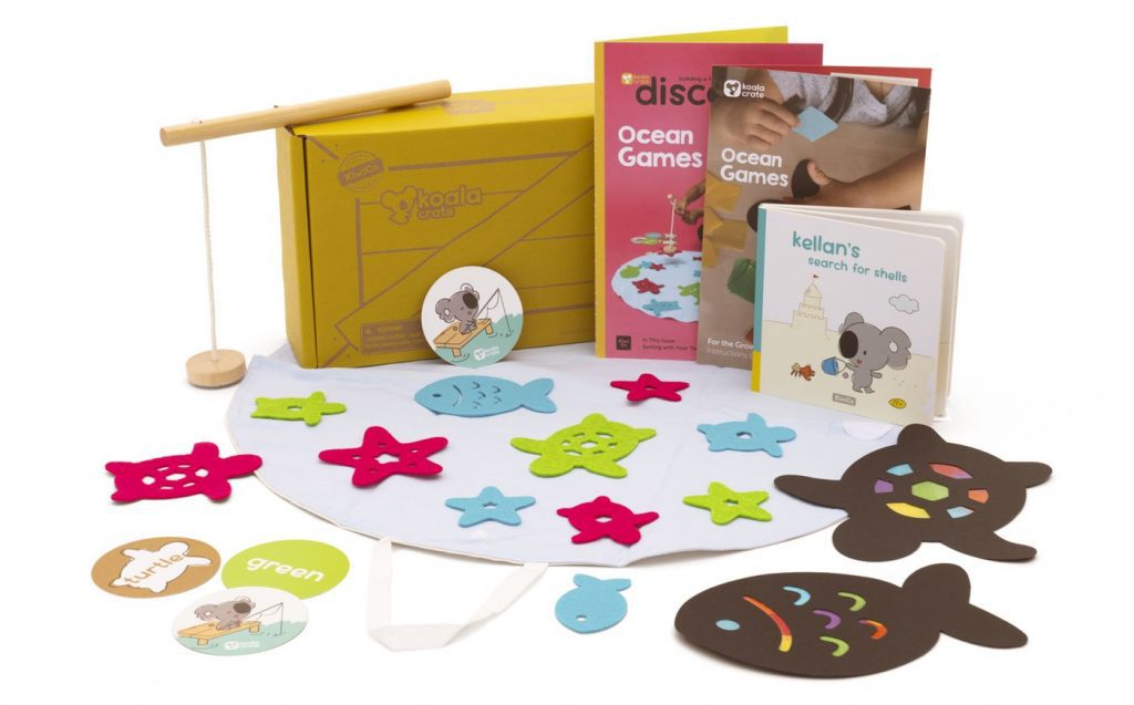 supplies found in this Baby & Toddler Subscription Box.