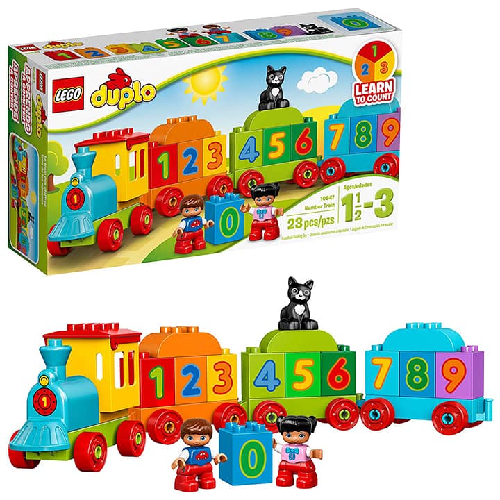 duplo gift set of a train for toddler christmas gifts
