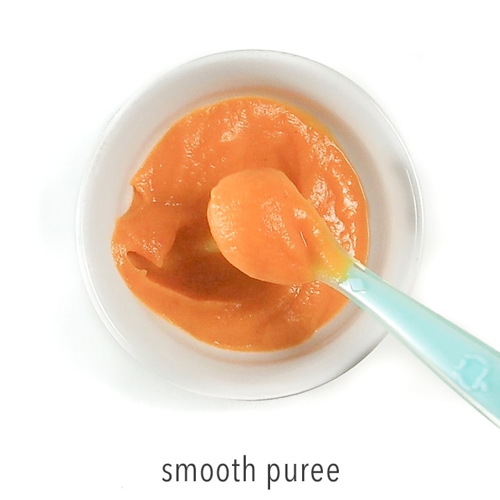 Smoothie Sweet potato puree for baby.