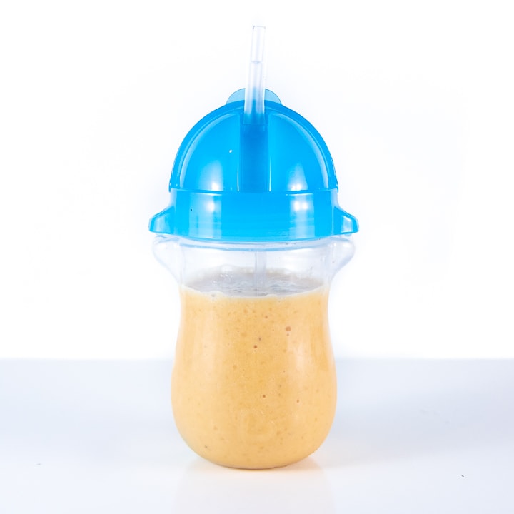 veggie filled baby smoothie.