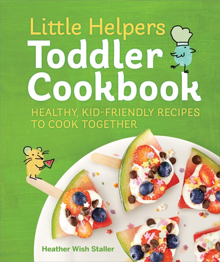 green cover for toddler cookbook