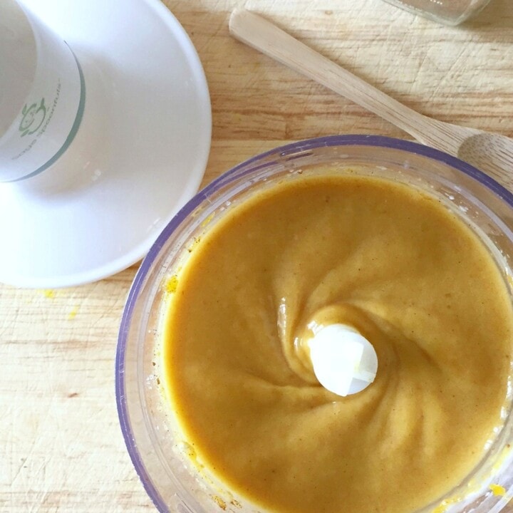 bowl of pureed food for baby