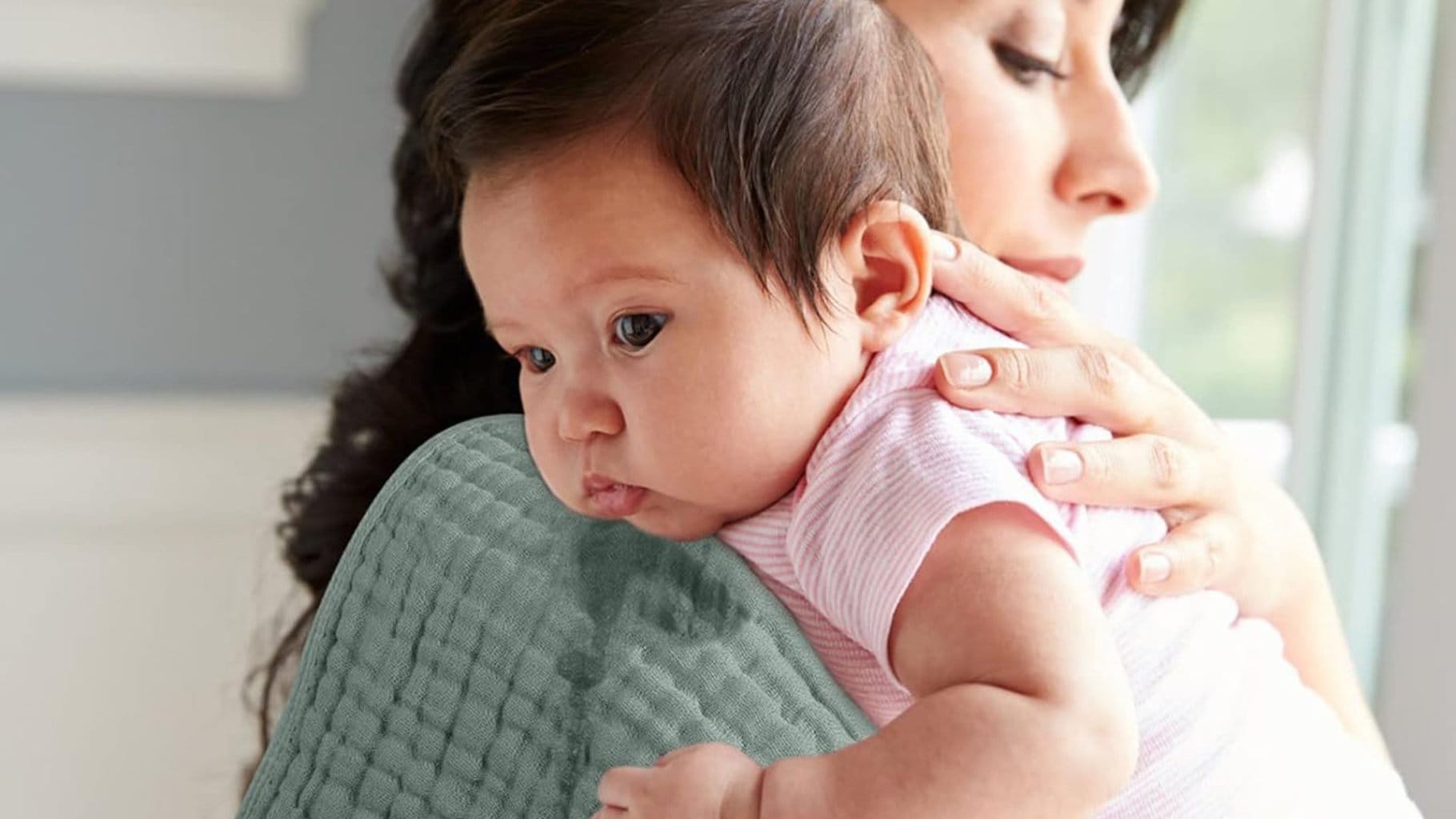 Baby registry ideas: Looxi muslin burp cloths